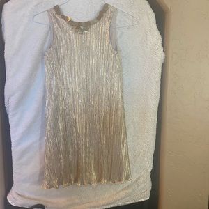 Girls Gold Dress